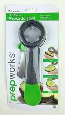 Prep Works by Progressive Flip Blade Avocado All in 1 Tool: Pit, Slice, Scoop!